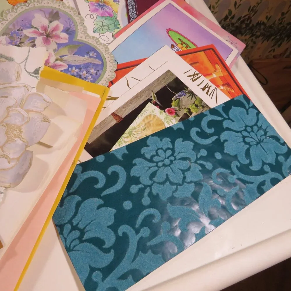 Greeting Cards (Used) and other Craft Items MIXTURE (all seasons but winter)